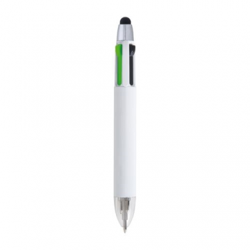 STYLO/STYLET 4 COULEURS blanc
