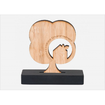 TROPHEE BAMBOU L14 X H18 5 CM