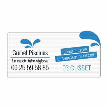 Panneau akyl seri 3mm 40x10cm