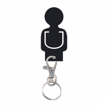 Porte-clés figurine jeton