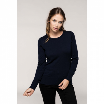 PULL COL ROND FEMME