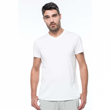 T-shirt Supima® col V...