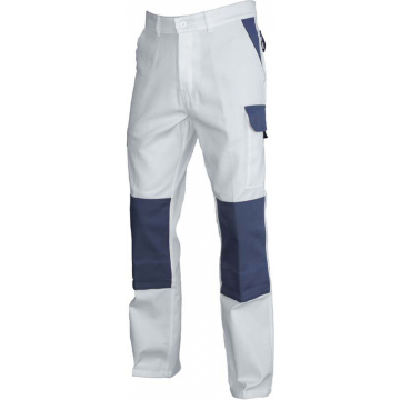 PANTALON TYPHON BLANC/GRIS PG