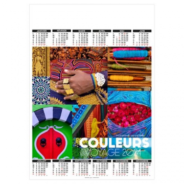 POSTER COULEURS VOYAGE 2024